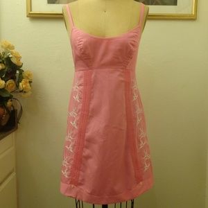 Swave & Deboner Pink Rockabilly Hummingbird Dress